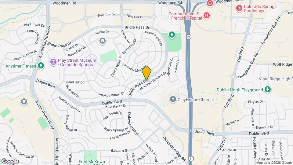 5516 Mountain Garland Dr Map and Location Details