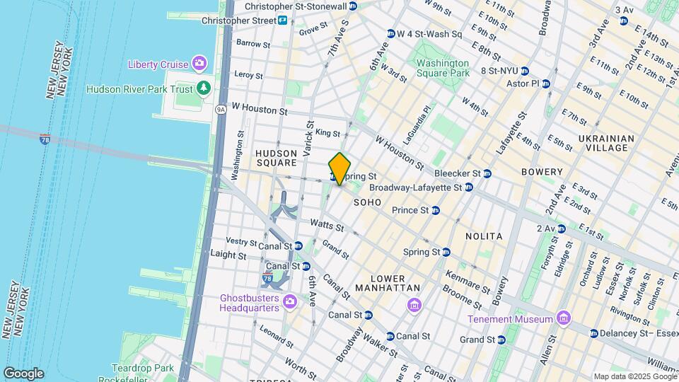 202 Spring St Mapa y Detalles de la Ubicación