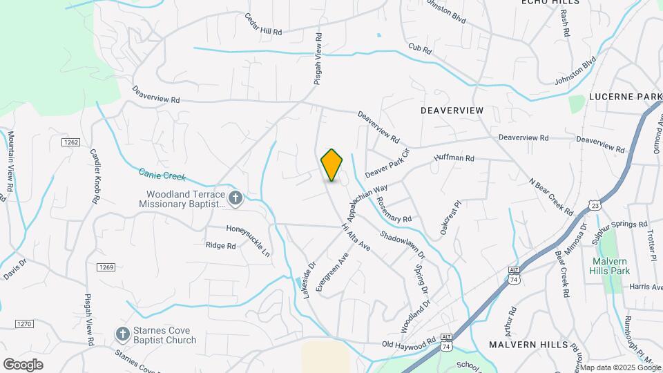 303 Hi Alta Ave Map and Location Details