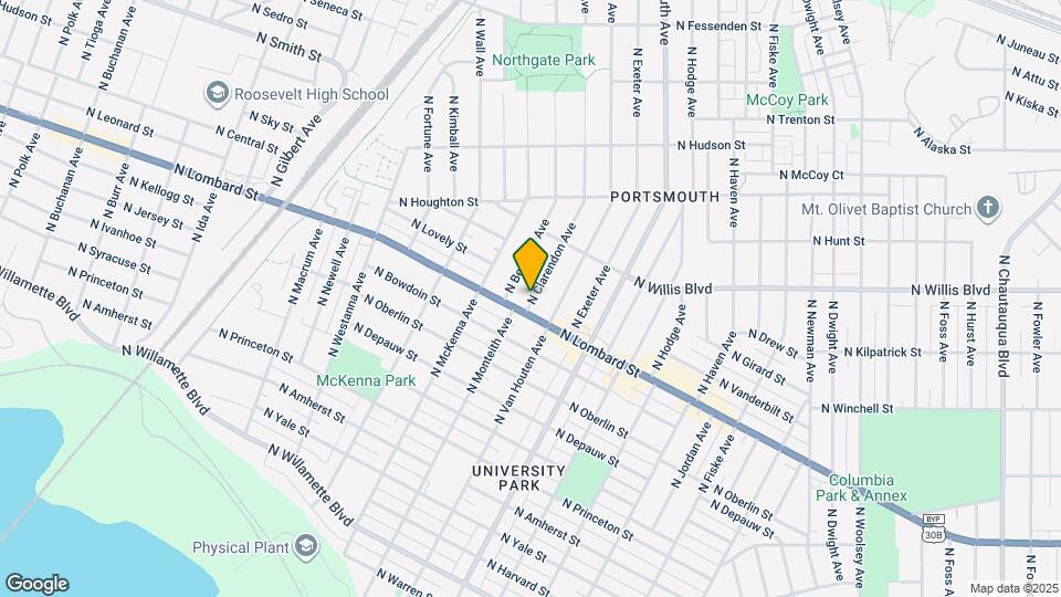 7519 N Clarendon Ave, Unit 4 Map and Location Details