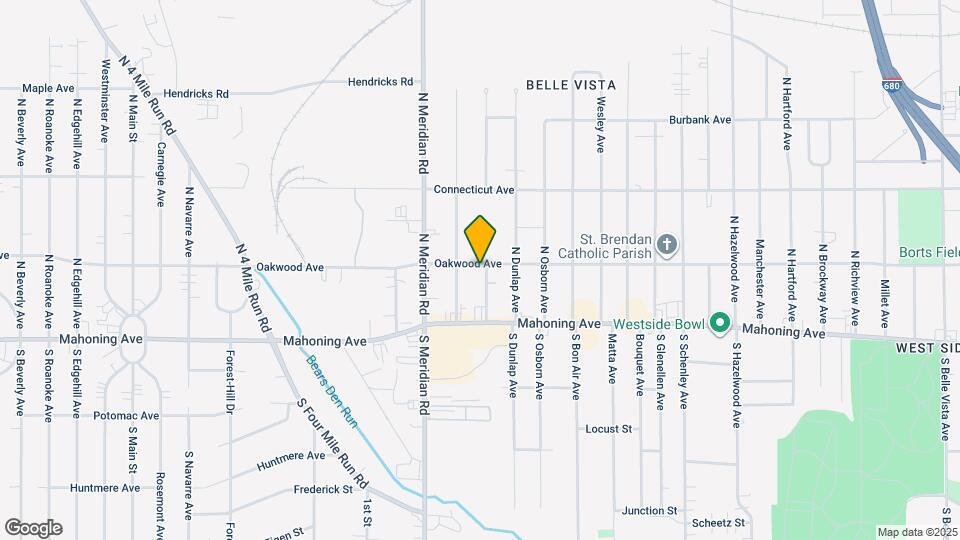 3405 Oakwood Ave Map and Location Details