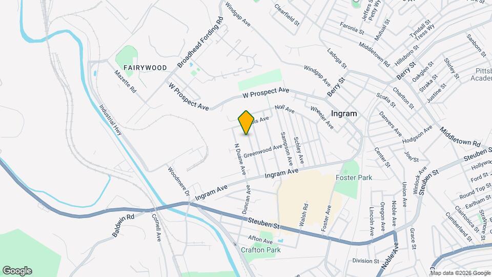 117 Cobb Ave Map and Location Details