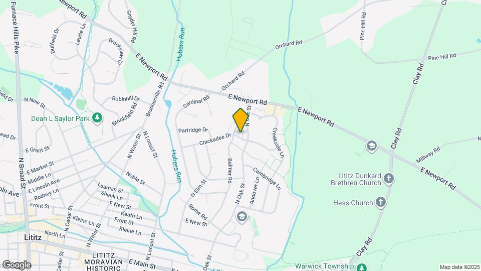 641 Chickadee Dr Map and Location Details