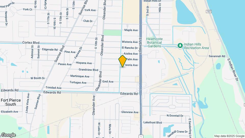 617 Ixoria Ave, Unit 15 Map and Location Details