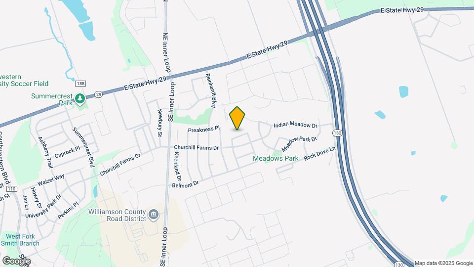 303 Gulfstream Dr Map and Location Details