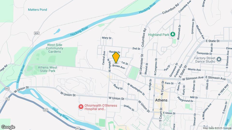 16 Brown Ave Mapa y Detalles de la Ubicación