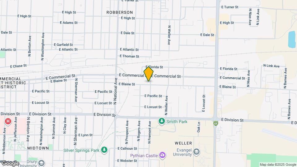 1371 E Blaine St Map and Location Details