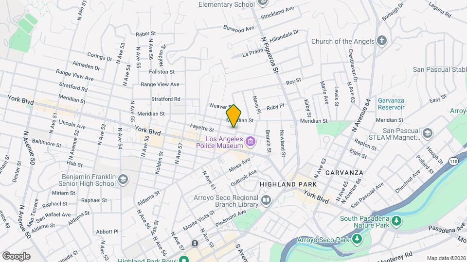 6307 Aldama St Map and Location Details