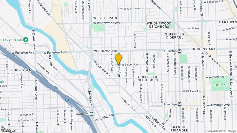 2256 N Southport Ave, Unit 4 Mapa y Detalles de la Ubicación