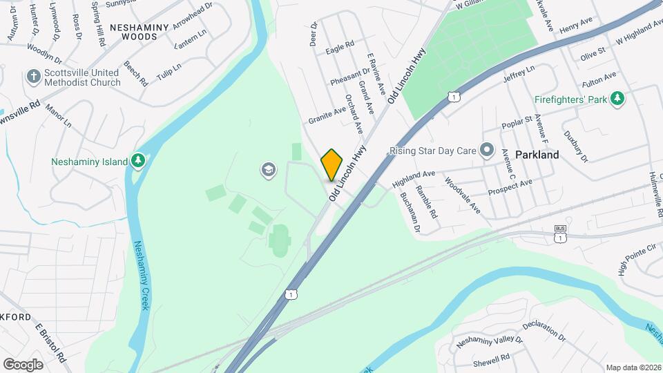 1903 Old Lincoln Hwy, Unit The Garage Map and Location Details