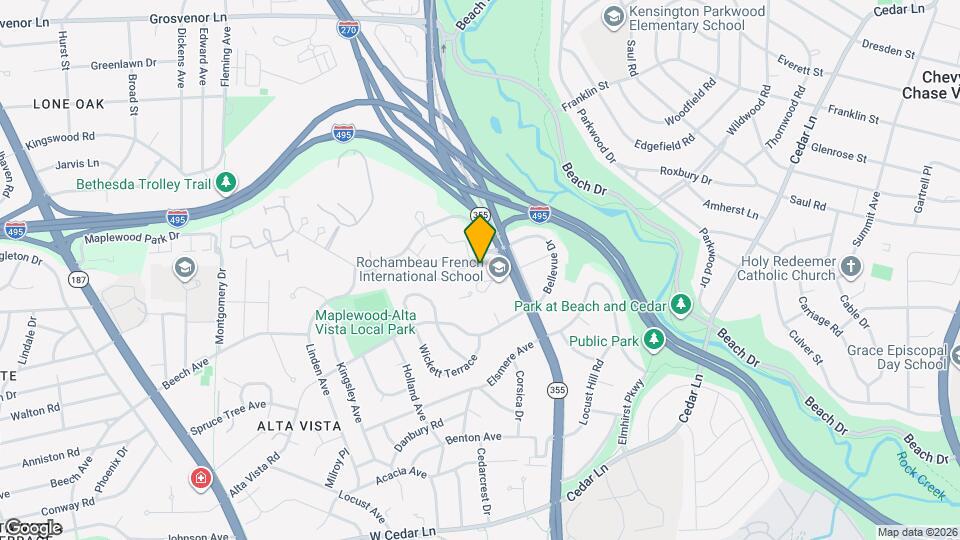 Bethesda Hill Map and Location Details