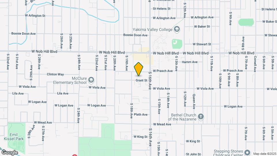1701 Grant St Map and Location Details