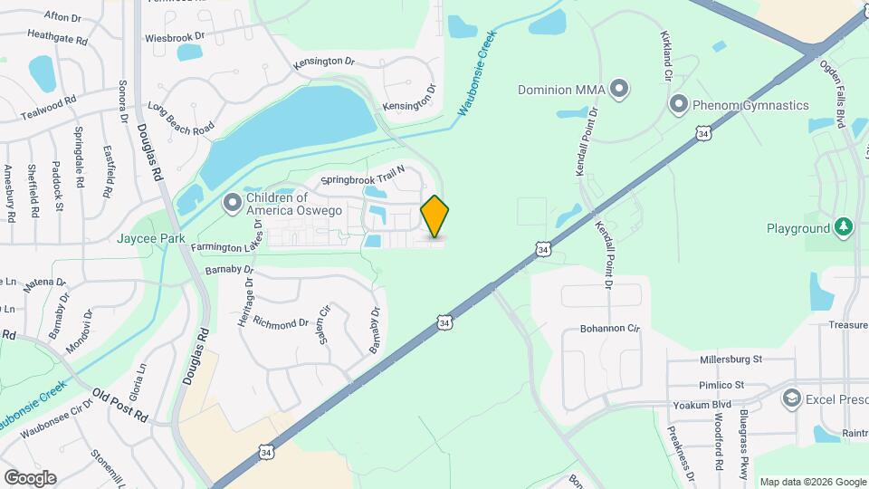 309 Springbrook Trail S Map and Location Details