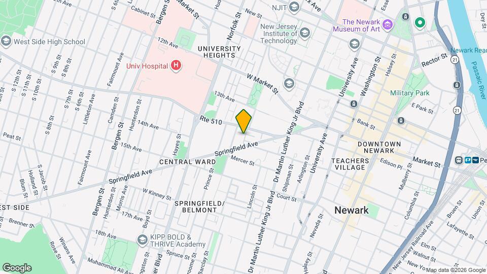 41 Seton Hall Dr Mapa y Detalles de la Ubicación