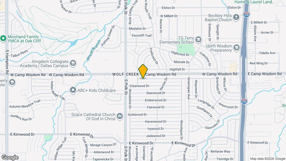 936 Bluewood Dr Map and Location Details