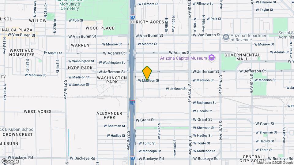 2137 W Madison St Map and Location Details
