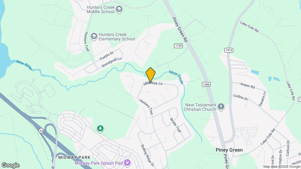 2677 Idlebrook Cir Map and Location Details