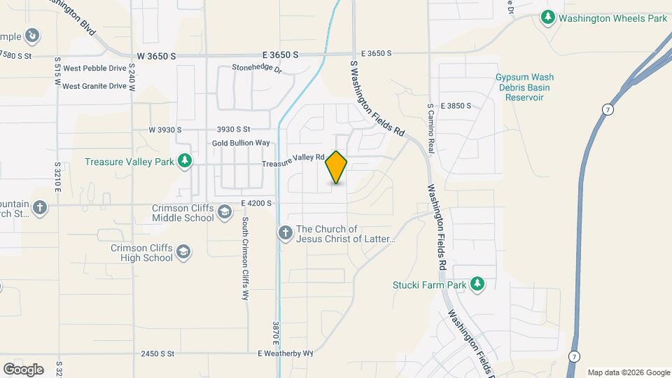 4147 S 490 E Map and Location Details