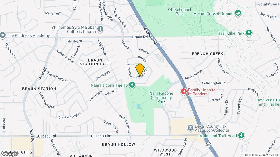 8138 Raritan St Map and Location Details