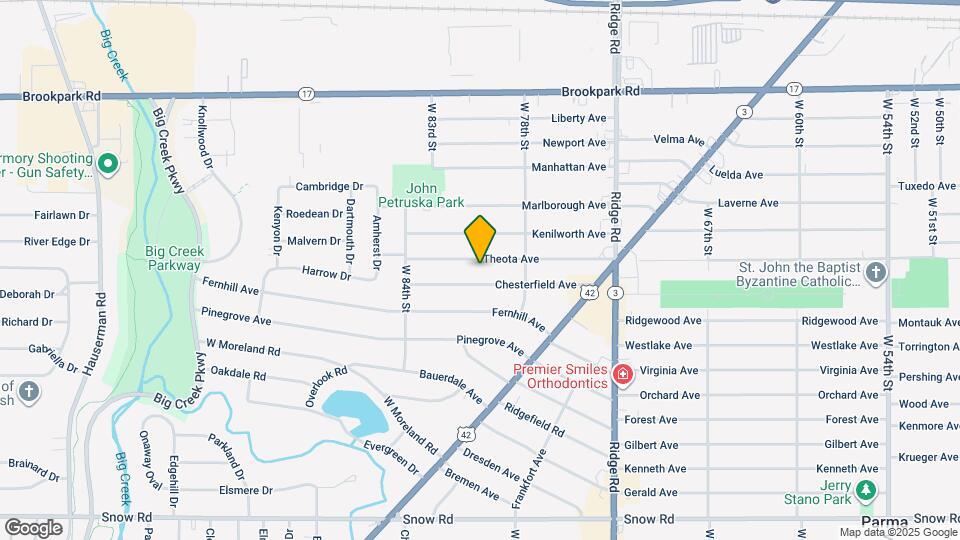 8015 Theota Ave Map and Location Details