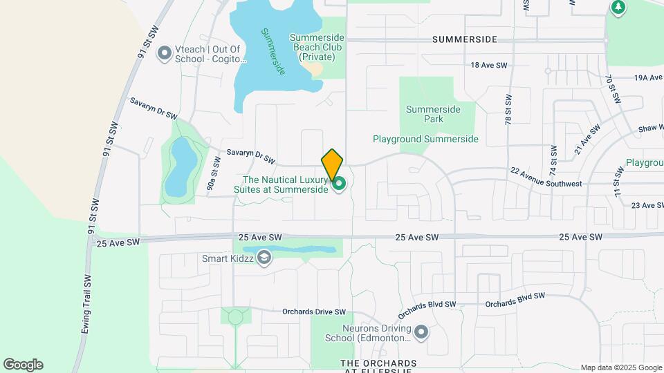 Nautical Luxury Suites at Summerside Map and Location Details