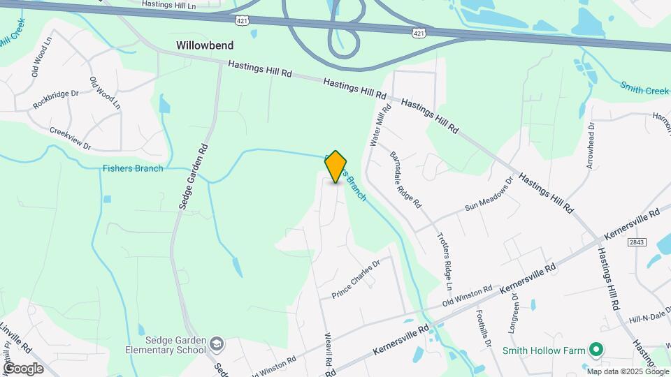 917 Peachtree Meadows Cir Mapa y Detalles de la Ubicación