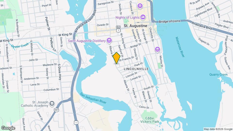 133 De Haven St Map and Location Details