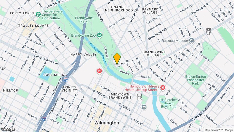 1603 West St Map and Location Details