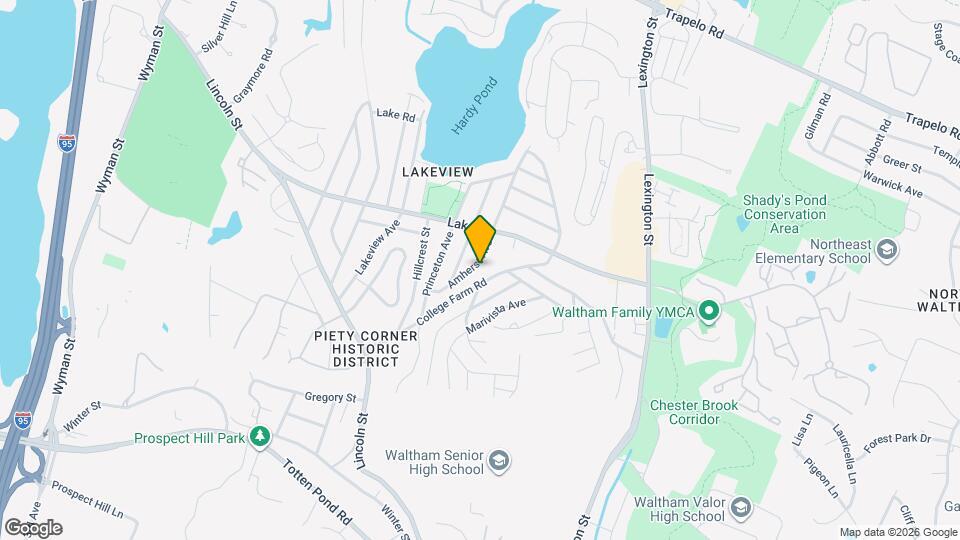 96 Amherst Ave Mapa y Detalles de la Ubicación