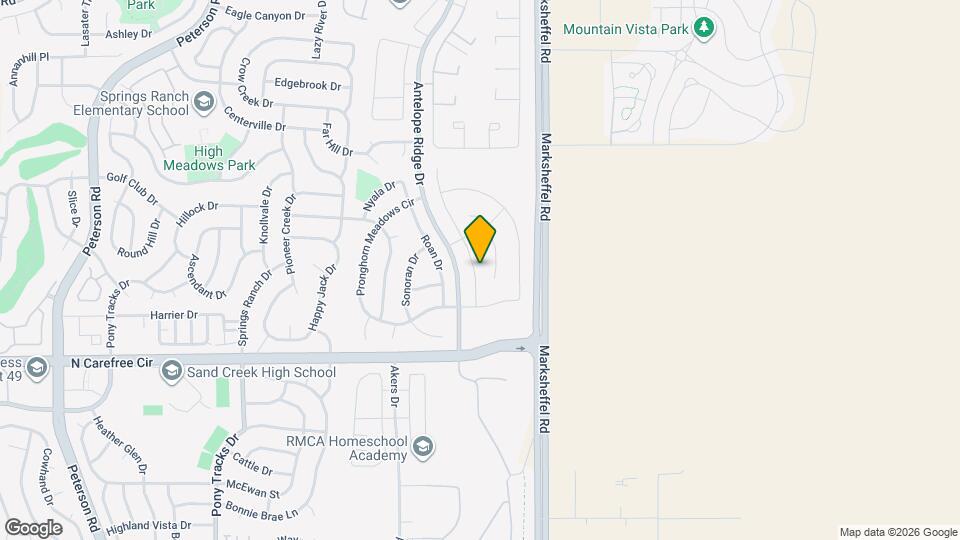 3945 Ryedale Wy, Unit 257 Map and Location Details