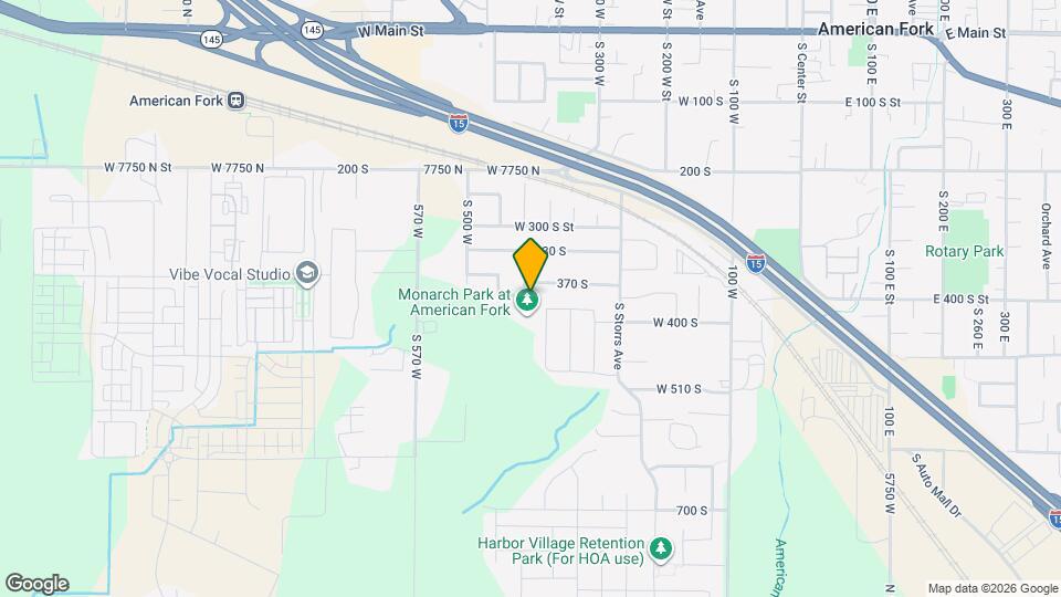 379 S 410 W Mapa y Detalles de la Ubicación