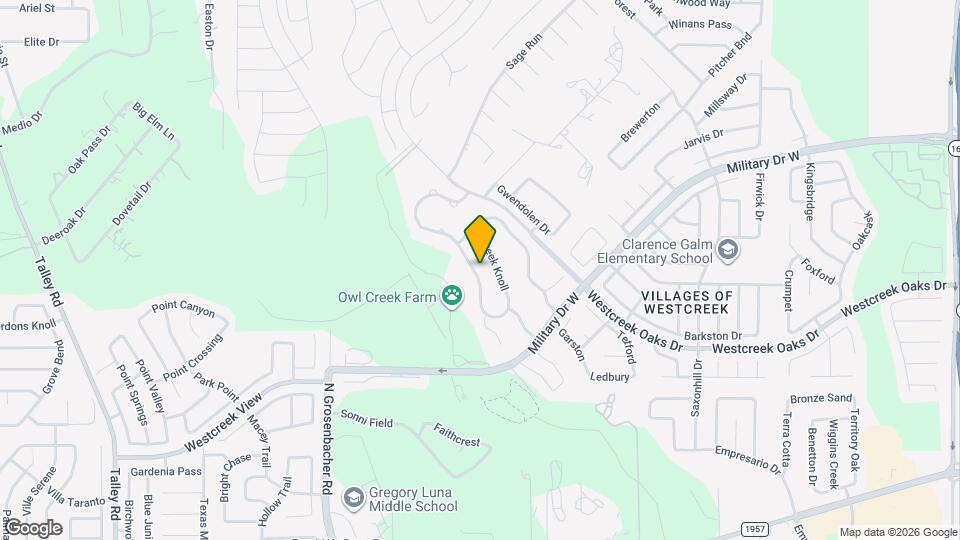 1712 Creek Knoll Map and Location Details