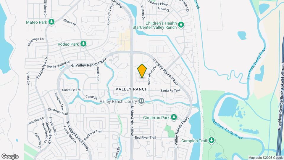 1000 Lamesa Ct Map and Location Details