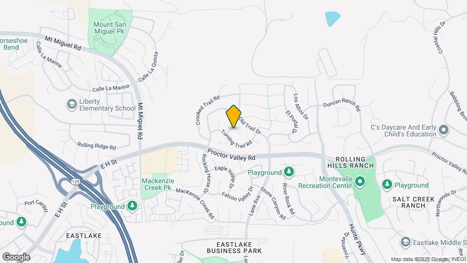 552 Bent Trail Dr Map and Location Details