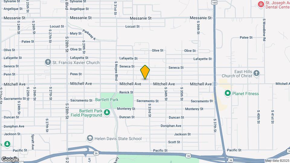 3221 Mitchell Ave Mapa y Detalles de la Ubicación