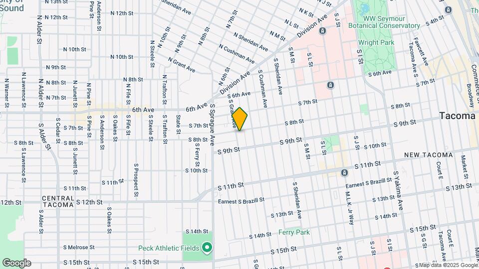 1620 S 8th St Map and Location Details