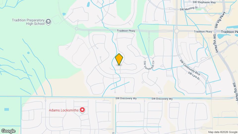 12190 SW Bennington Cir Map and Location Details