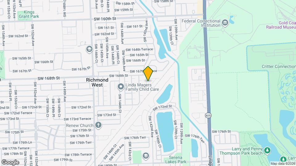 16909 SW 141st Ct Map and Location Details