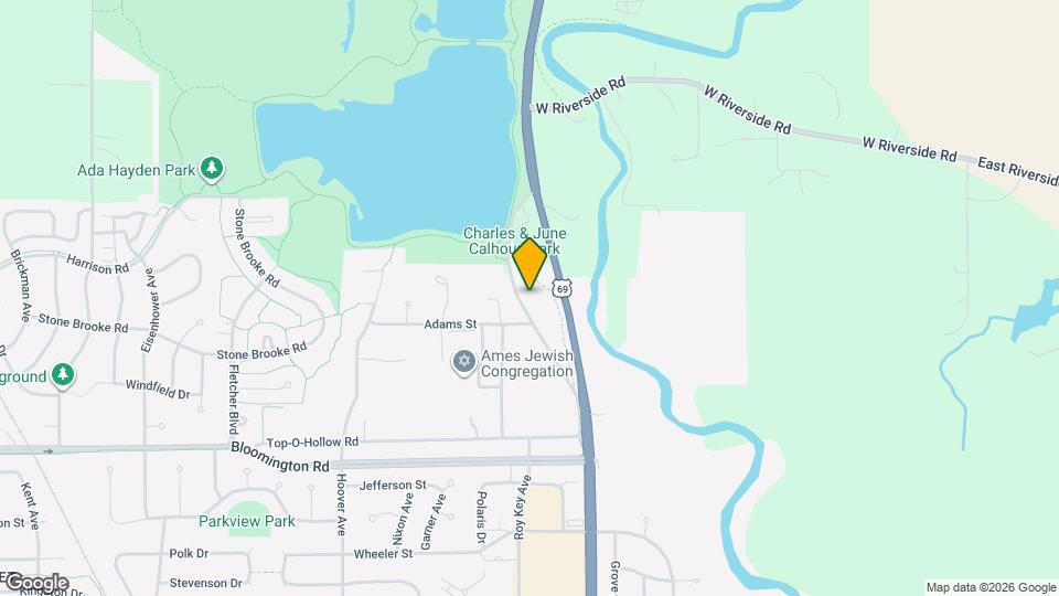 4014 Dawes Dr Map and Location Details