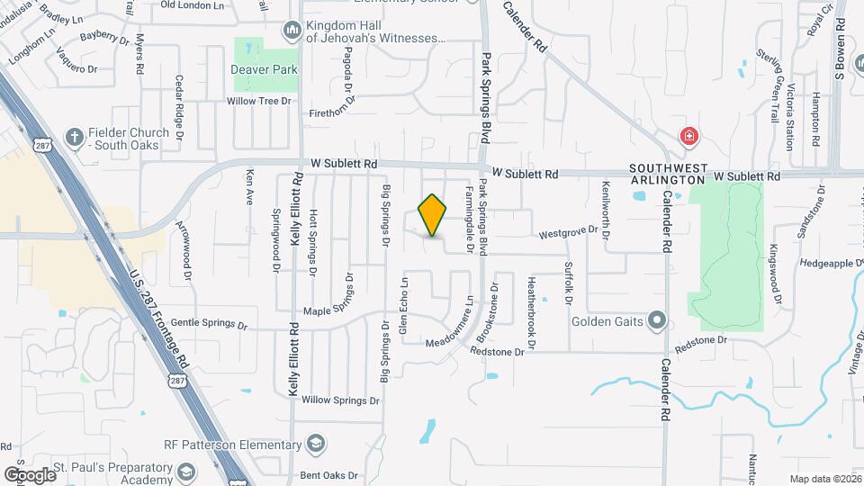 3924 Wentworth Dr Map and Location Details