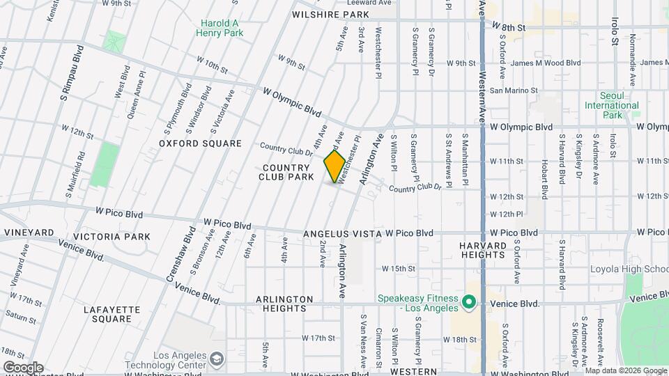 3520 W 12th St, Unit B Mapa y Detalles de la Ubicación
