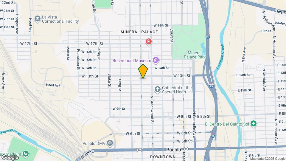 1210 N Elizabeth St Map and Location Details