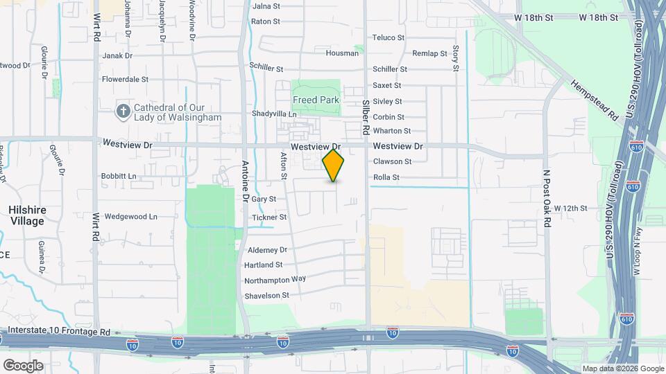 6902 Afton Woods Dr Map and Location Details