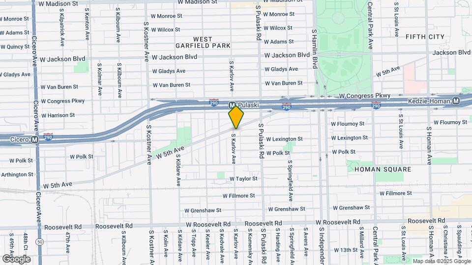 701 S Karlov Ave Map and Location Details