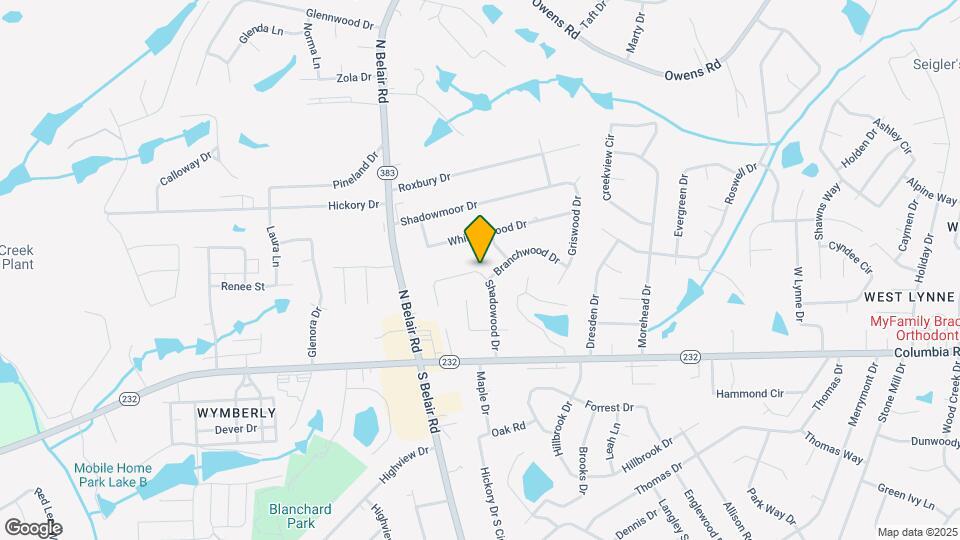 4439 Shadowood Dr Map and Location Details