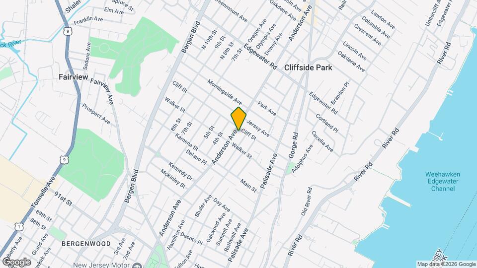 322 Anderson Ave Map and Location Details