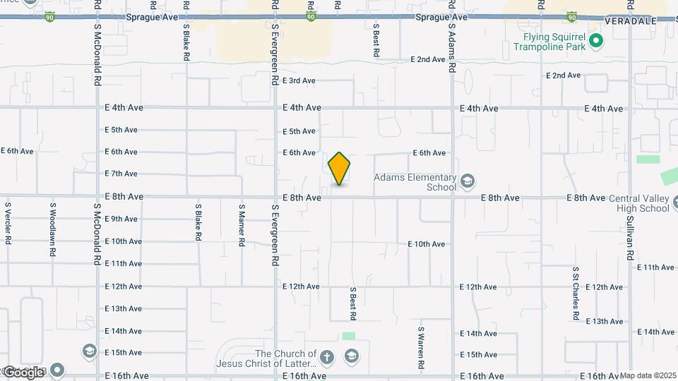 14119 E 8th Ave Map and Location Details