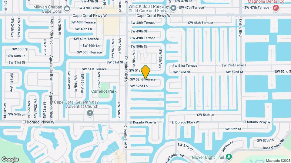 1432 SW 52nd Terrace Map and Location Details