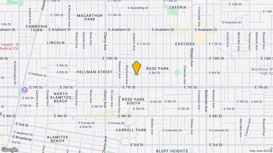 776 Junipero Ave, Unit 780 Junipero Ave Mapa y Detalles de la Ubicación