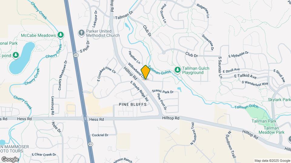 20566 Willowbend Ln Map and Location Details